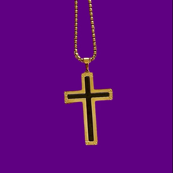Cross Dangle Necklace - Picture 3 of 10